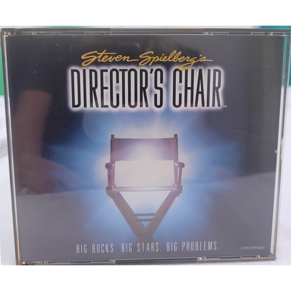 Steven Spielbergs Directors Chair PC CD ROM 1996 Retro Vintage Game 3 Discs